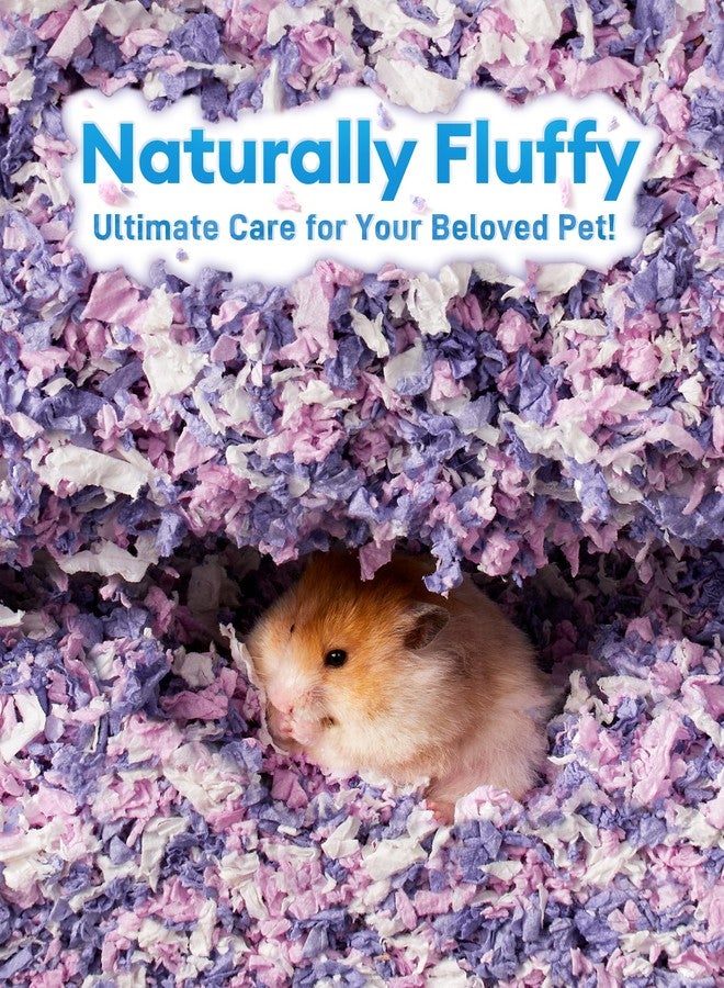 BUCATSTATE Hamster Bedding 15L, 99% Dust-Free Guinea Pig Paper Bedding Odor Control Paper Bedding, Cozy Small Animal Bedding for Rabbit Rat Syrian Dwarf Hamsters Gerbils (Lavender) - Image 5